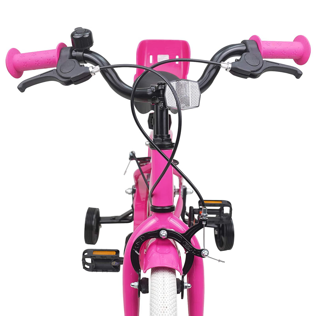 Bicicleta Infantil 14 Polegadas para 3 a 5 anos Rosa — foto 5