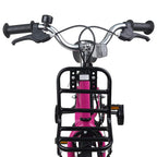 Bicicleta Infantil 14 Polegadas para 3 a 5 anos Rosa e Preto — foto 5