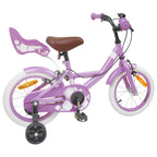 Bicicleta Infantil 14 Polegadas para 3 a 5 anos Roxo — foto 3
