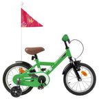 Bicicleta Infantil 14 Polegadas para 3 a 5 anos Verde — foto 1