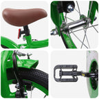 Bicicleta Infantil 14 Polegadas para 3 a 5 anos Verde — foto 4