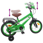 Bicicleta Infantil 14 Polegadas para 3 a 5 anos Verde — foto 7
