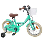 Bicicleta Infantil 14 Polegadas para 3 a 5 anos Verde do Mar — foto 2
