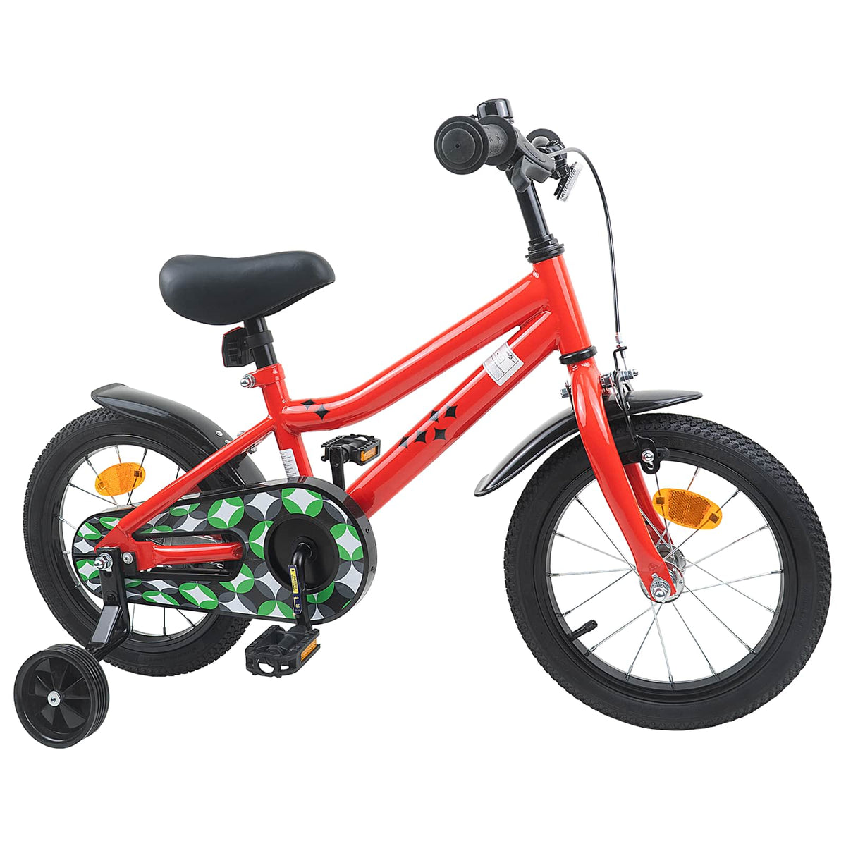 Bicicleta Infantil 14 Polegadas para 3 a 5 anos Vermelho — foto 2