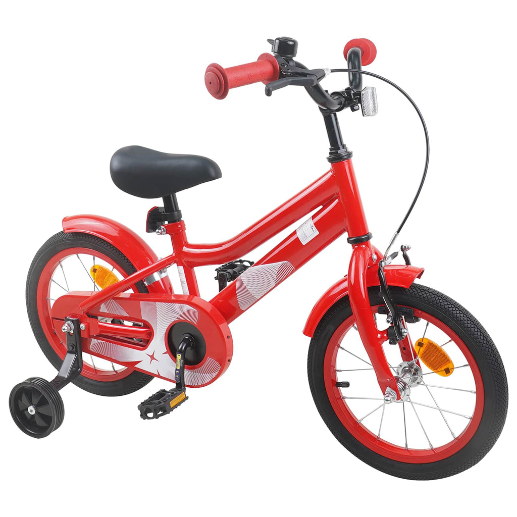 Bicicleta Infantil 14 Polegadas para 3 a 5 anos Vermelho — foto 2
