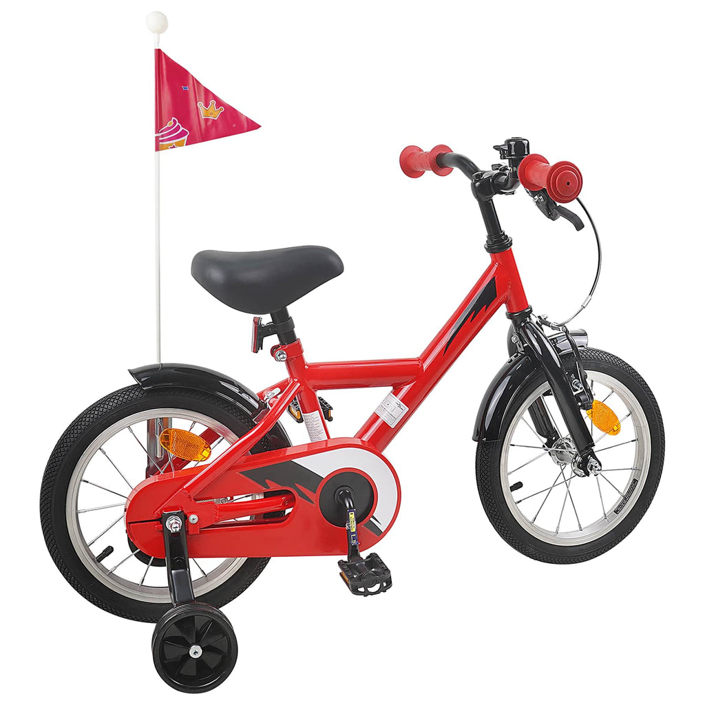 Bicicleta Infantil 14 Polegadas para 3 a 5 anos Vermelho — foto 3