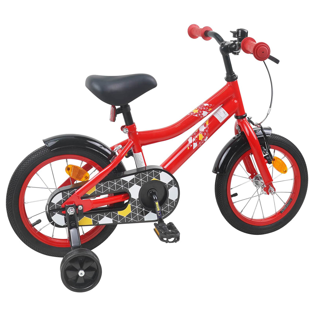 Bicicleta Infantil 14 Polegadas para 3 a 5 anos Vermelho — foto 3