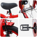 Bicicleta Infantil 14 Polegadas para 3 a 5 anos Vermelho — foto 4
