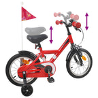 Bicicleta Infantil 14 Polegadas para 3 a 5 anos Vermelho — foto 7