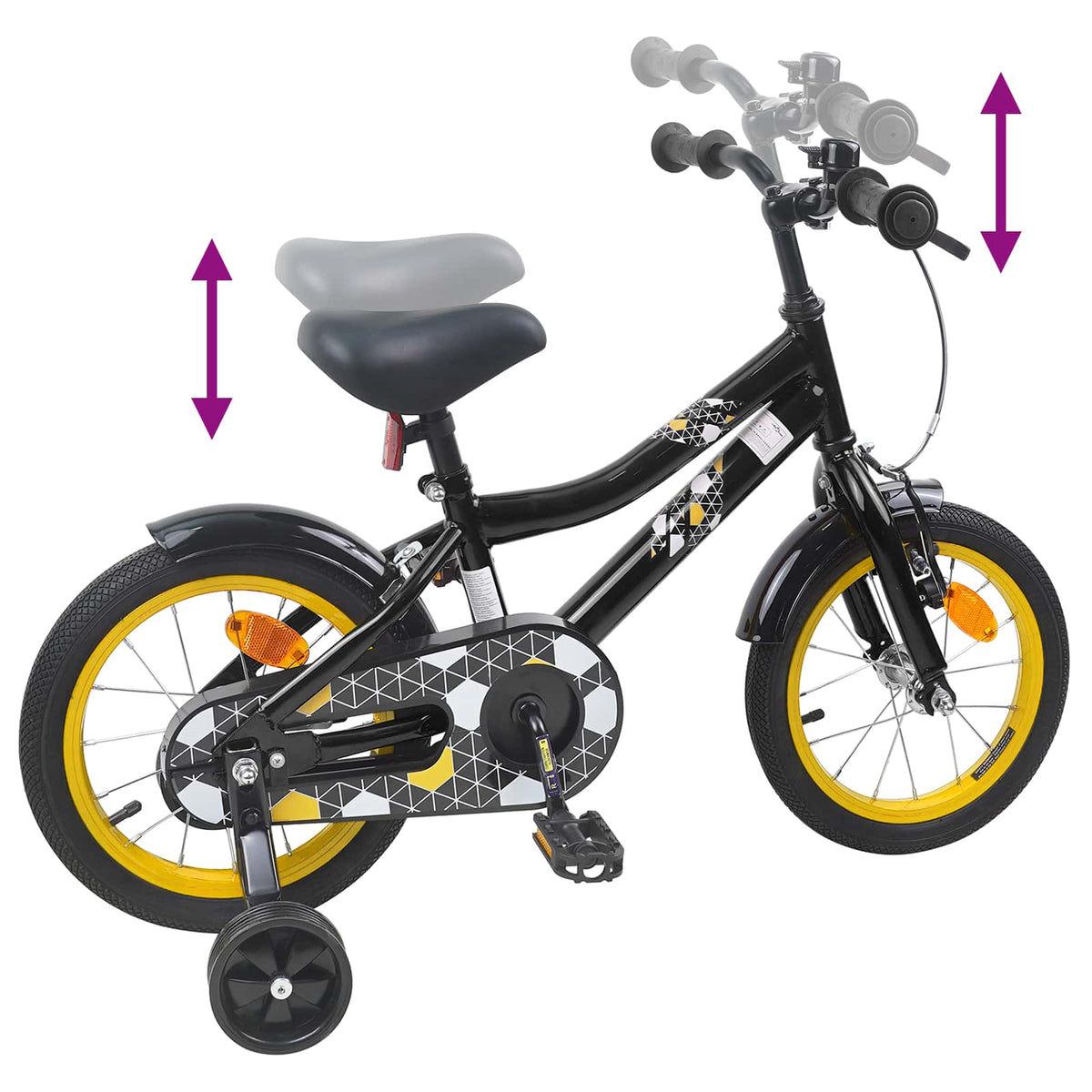 Bicicleta Infantil 16 Polegadas para crianças de 4 a 6 anos — foto 7