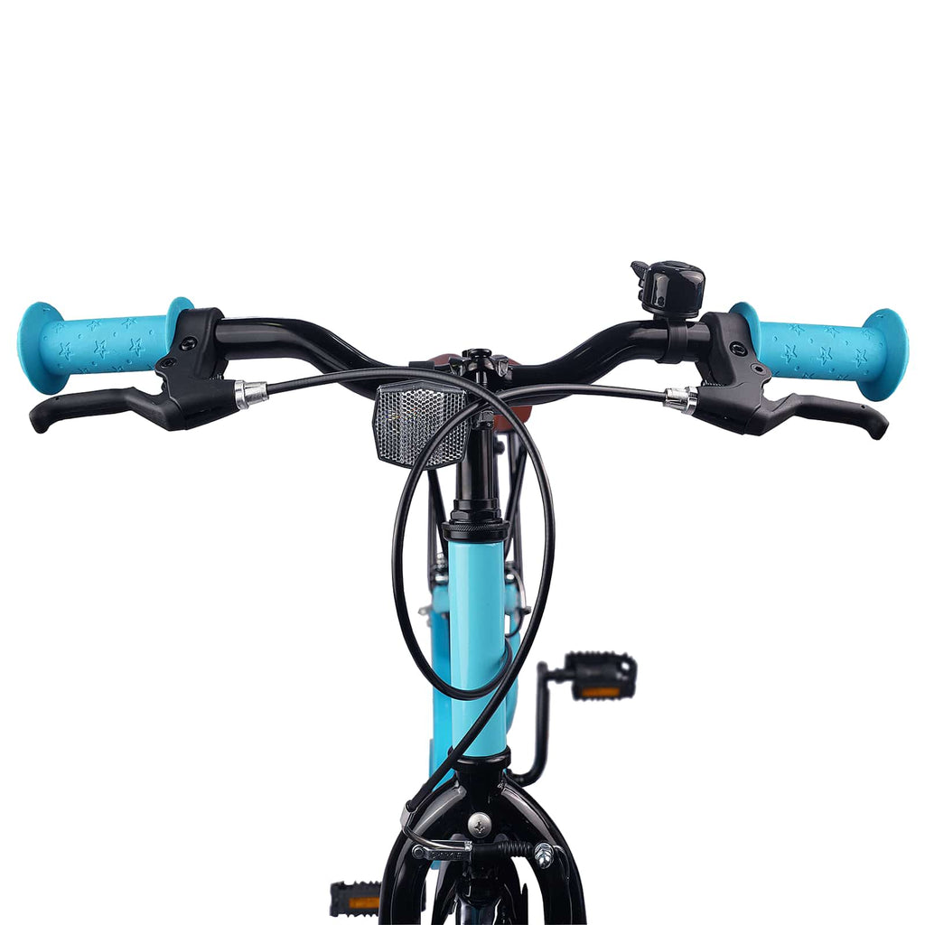 Bicicleta Infantil 18 Polegadas para 5-7 anos Azul-Claro — foto 5