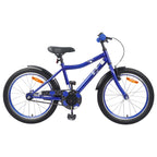 Bicicleta Infantil 18 Polegadas para 5-7 anos Azul Escuro — foto 1