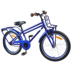 Bicicleta Infantil 18 Polegadas para 5-7 anos Azul Escuro — foto 2