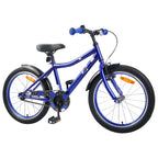 Bicicleta Infantil 18 Polegadas para 5-7 anos Azul Escuro — foto 2
