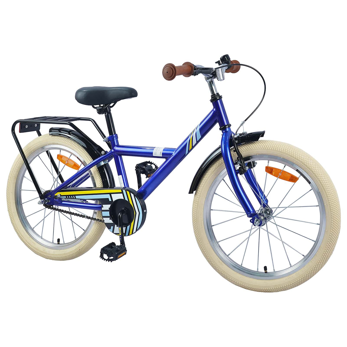 Bicicleta Infantil 18 Polegadas para 5-7 anos Azul Escuro — foto 2