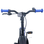 Bicicleta Infantil 18 Polegadas para 5-7 anos Azul Preto — foto 5