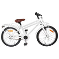 Bicicleta Infantil 18 Polegadas para 5-7 anos Branco — foto 1
