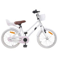 Bicicleta Infantil 18 Polegadas para 5-7 anos Branco — foto 1