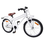 Bicicleta Infantil 18 Polegadas para 5-7 anos Branco — foto 2