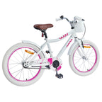 Bicicleta Infantil 18 Polegadas para 5-7 anos Branco — foto 3
