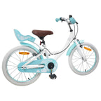 Bicicleta Infantil 18 Polegadas para 5-7 anos Branco — foto 3
