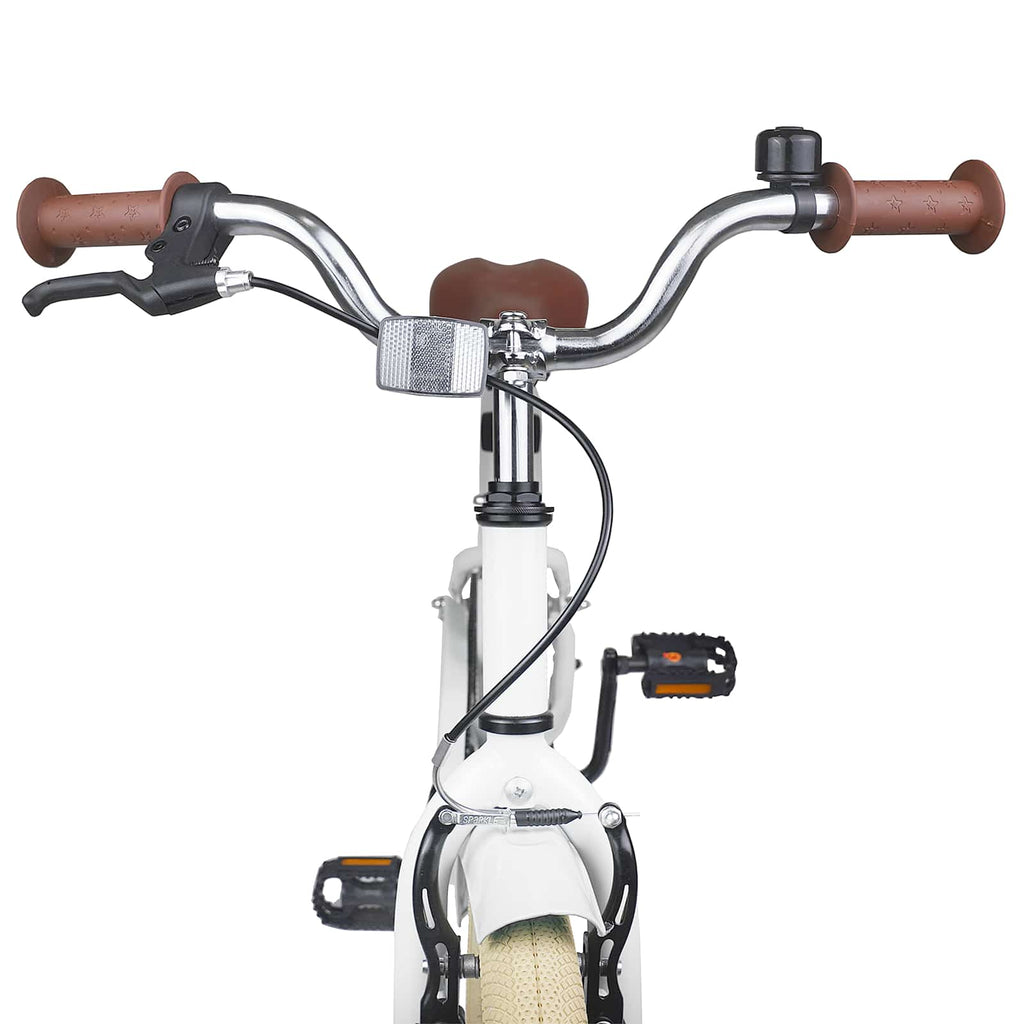 Bicicleta Infantil 18 Polegadas para 5-7 anos Branco — foto 5
