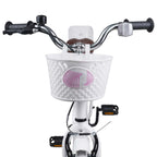 Bicicleta Infantil 18 Polegadas para 5-7 anos Branco — foto 5