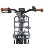 Bicicleta Infantil 18 Polegadas para 5-7 anos Cinzento-Escuro — foto 5