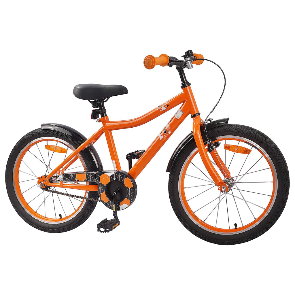 Bicicleta Infantil 18 Polegadas para 5-7 anos Laranja — foto 2