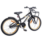 Bicicleta Infantil 18 Polegadas para 5-7 anos Laranja e Preto — foto 3