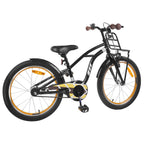 Bicicleta Infantil 18 Polegadas para 5-7 anos Preto — foto 3