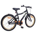 Bicicleta Infantil 18 Polegadas para 5-7 anos Preto — foto 3