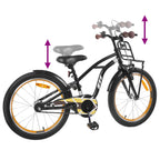 Bicicleta Infantil 18 Polegadas para 5-7 anos Preto — foto 7