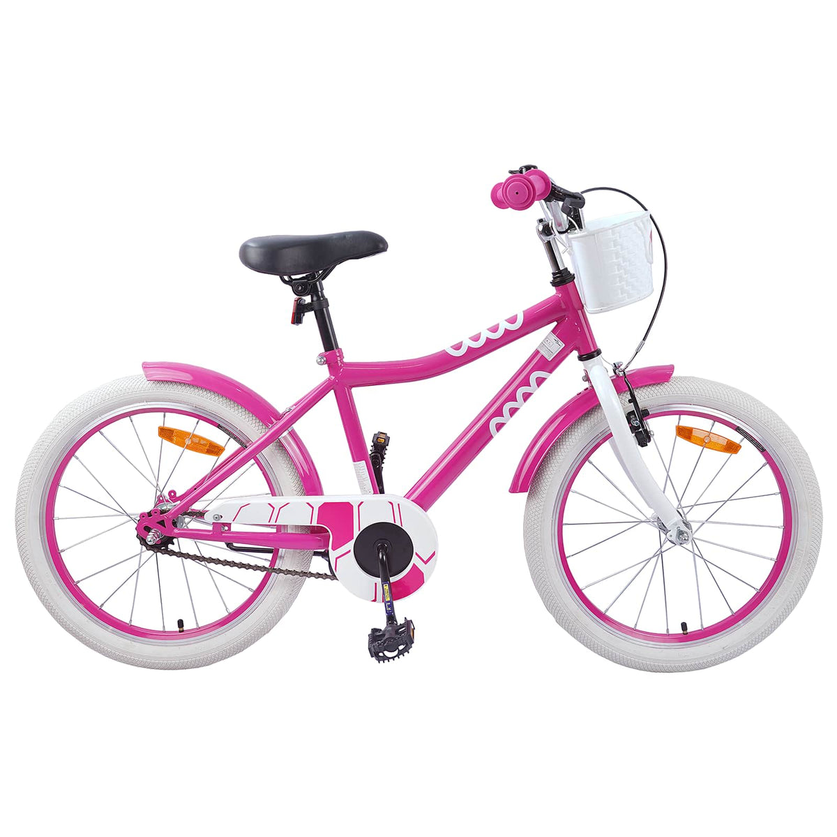 Bicicleta Infantil 18 Polegadas para 5-7 anos Rosa — foto 1