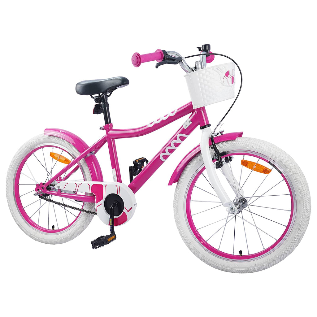Bicicleta Infantil 18 Polegadas para 5-7 anos Rosa — foto 2