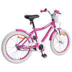 Bicicleta Infantil 18 Polegadas para 5-7 anos Rosa — foto 3