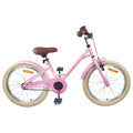 Bicicleta Infantil 18 Polegadas para 5-7 anos Rosa Claro — foto 1