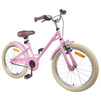 Bicicleta Infantil 18 Polegadas para 5-7 anos Rosa Claro — foto 2