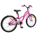 Bicicleta Infantil 18 Polegadas para 5-7 anos Rosa Escuro — foto 3
