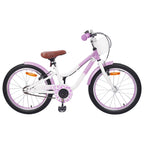 Bicicleta Infantil 18 Polegadas para 5-7 anos Roxo — foto 1