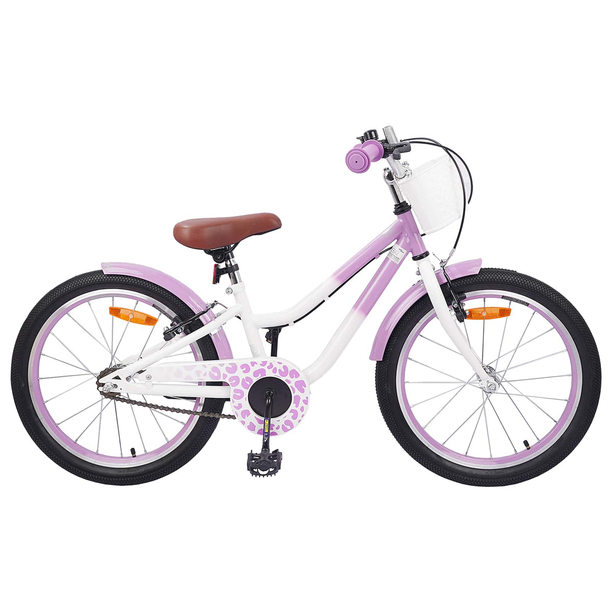 Bicicleta Infantil 18 Polegadas para 5-7 anos Roxo — foto 1