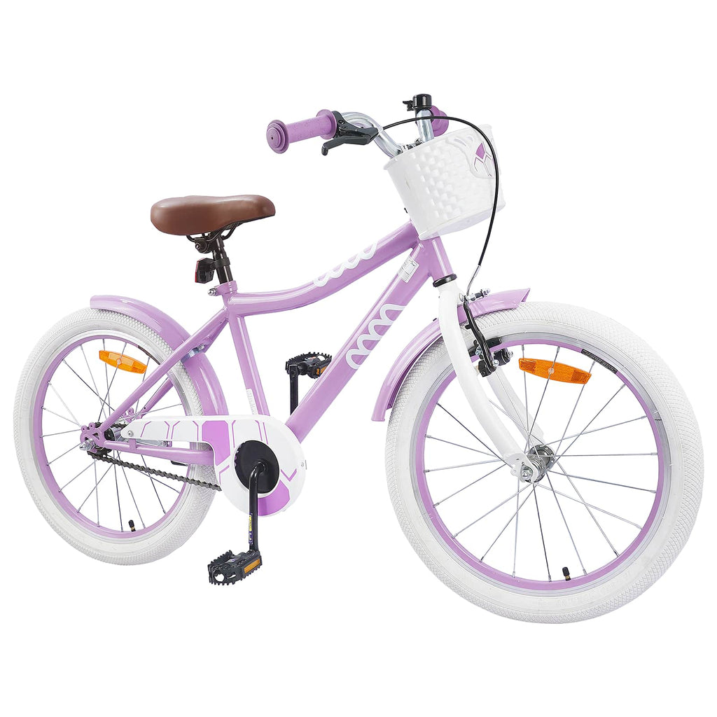 Bicicleta Infantil 18 Polegadas para 5-7 anos Roxo — foto 2