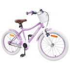 Bicicleta Infantil 18 Polegadas para 5-7 anos Roxo — foto 2