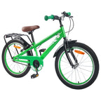Bicicleta Infantil 18 Polegadas para 5-7 anos Verde — foto 2