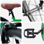Bicicleta Infantil 18 Polegadas para 5-7 anos Verde — foto 4