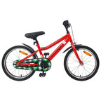 Bicicleta Infantil 18 Polegadas para 5-7 anos Vermelho — foto 1