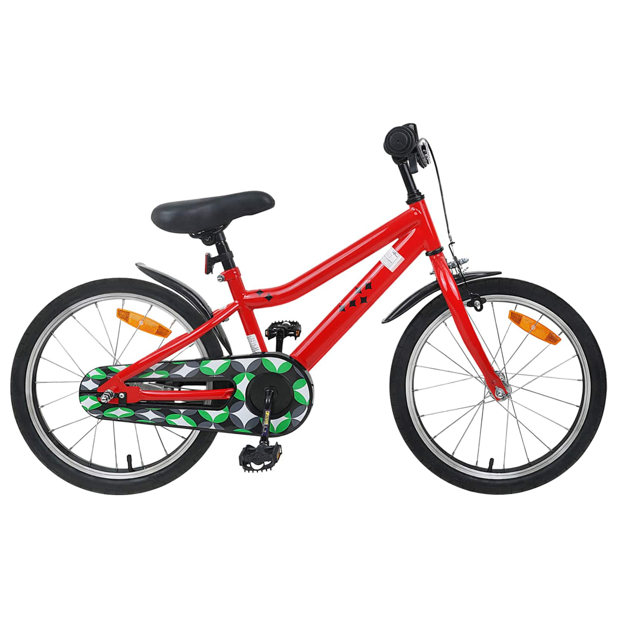 Bicicleta Infantil 18 Polegadas para 5-7 anos Vermelho — foto 1