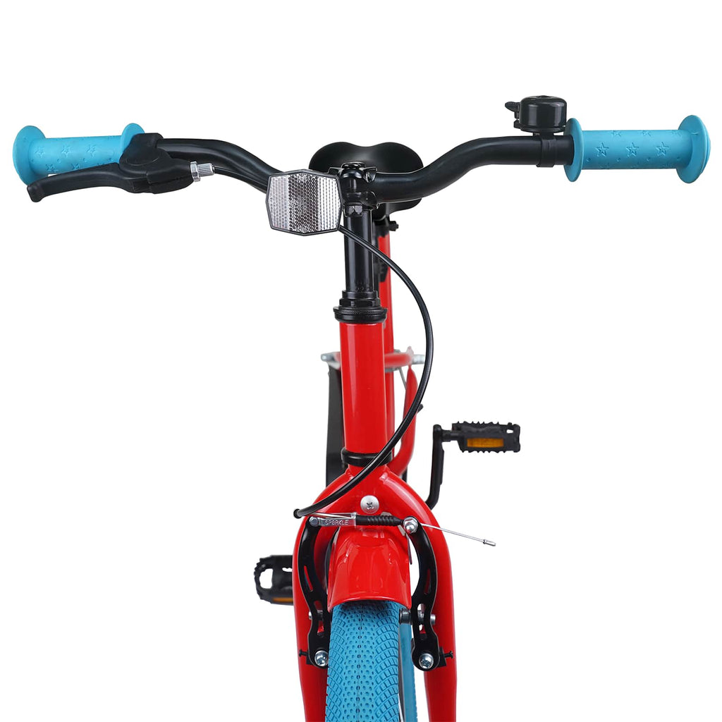 Bicicleta Infantil 18 Polegadas para 5-7 anos Vermelho — foto 5