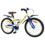 Bicicleta Infantil 20 Polegadas para 6-11 Anos Amarelo — foto 2
