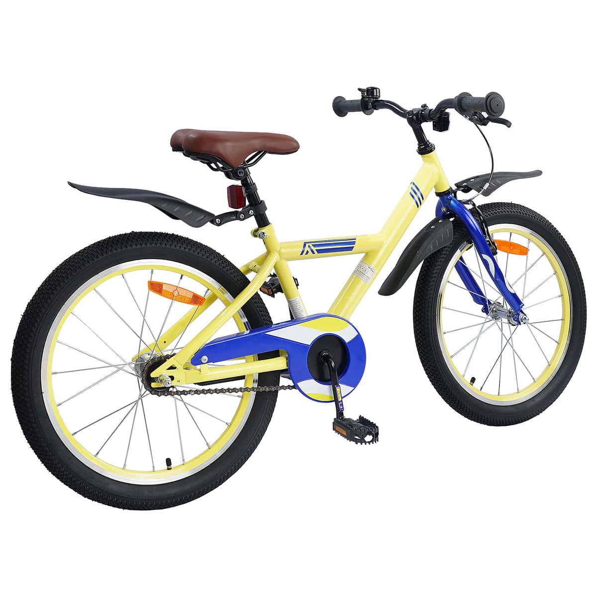 Bicicleta Infantil 20 Polegadas para 6-11 Anos Amarelo — foto 3